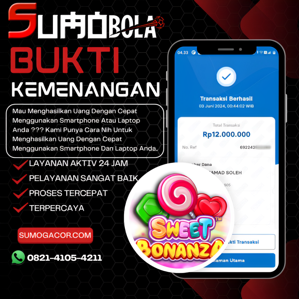 INFO KEMENANGAN SUMO BOLA 03 JUNI 2024