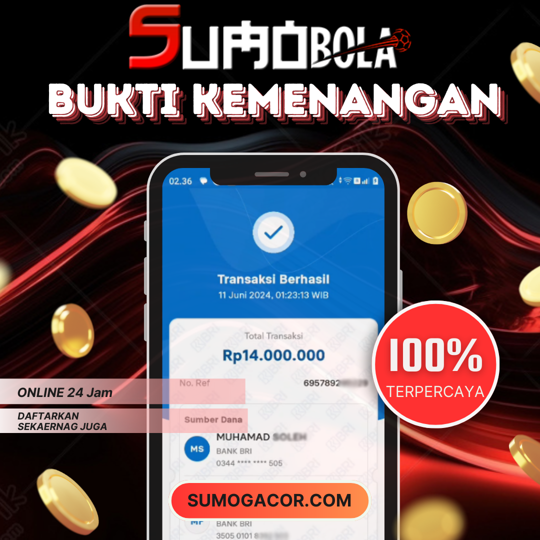 INFO KEMENANGAN SUMO BOLA 11 JUNI 2024