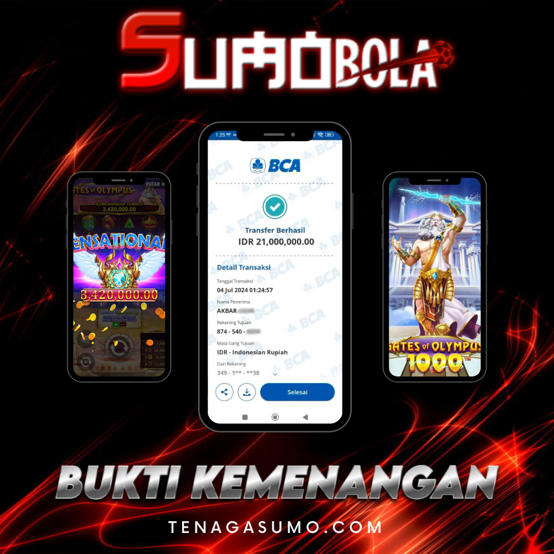 INFO KEMENANGAN SUMO BOLA 04 JULI 2024