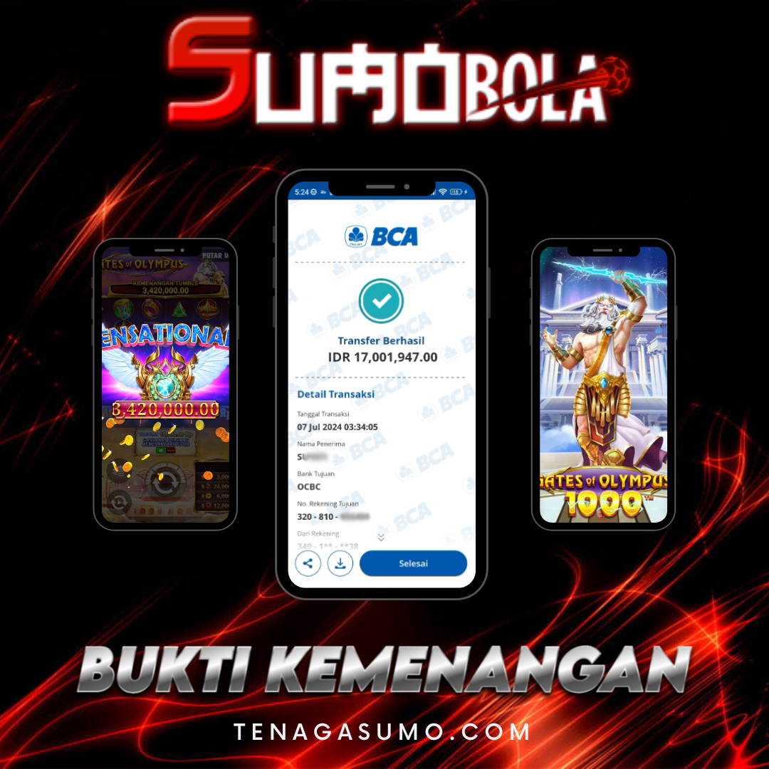 INFO KEMENANGAN SUMO BOLA 07 JULI 2024