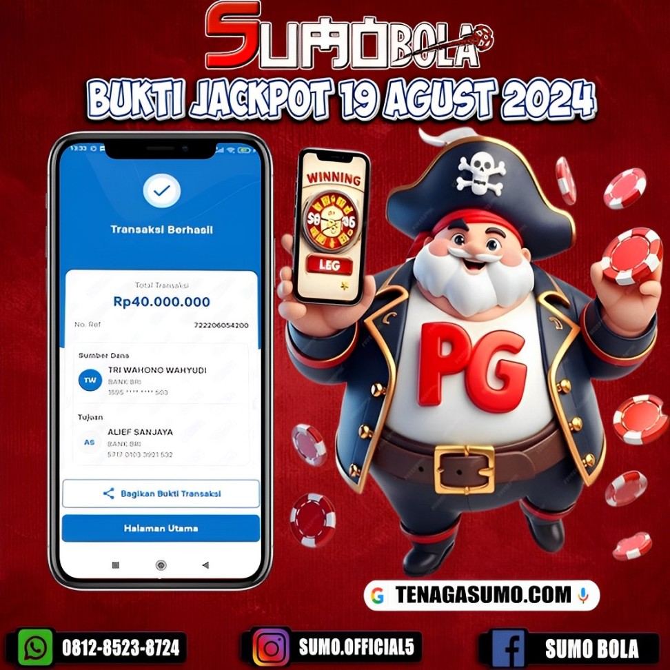 INFO KEMENANGAN SUMO BOLA 19 AGUSTUS 2024