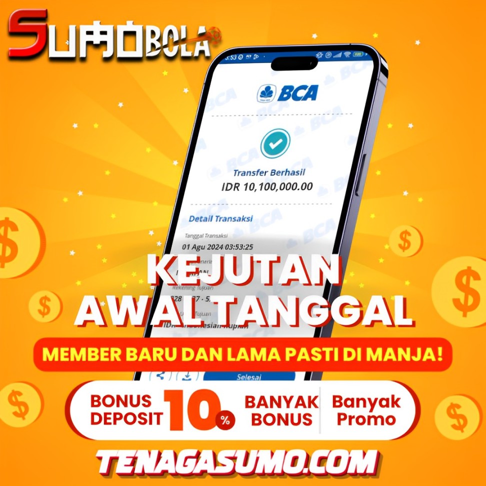 INFO KEMENANGAN SUMO BOLA 01 AGUSTUS 2024