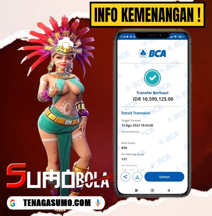 INFO KEMENANGAN SUMO BOLA 13 AGUSTUS 2024