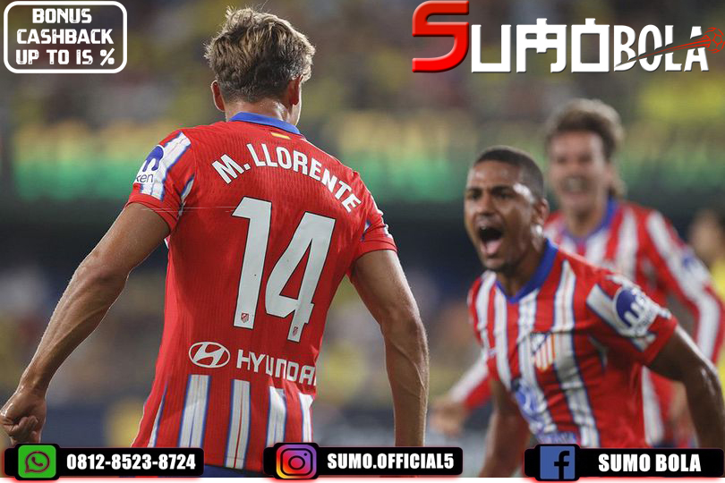 Hasil Villarreal vs Atletico Madrid Julian Alvarez Debut 12 Menit