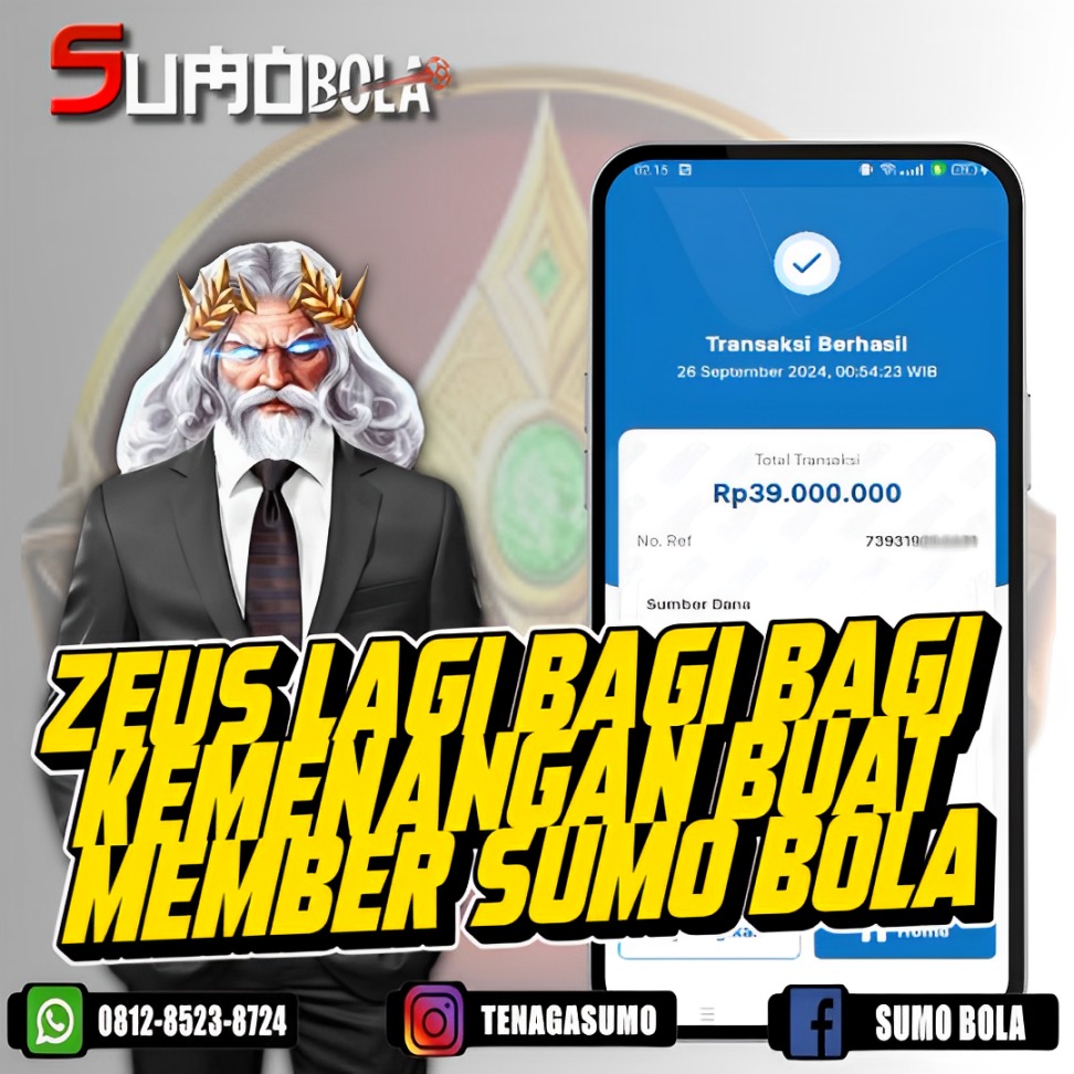 INFO KEMENANGAN SUMO BOLA 26 SEPTEMBER 2024