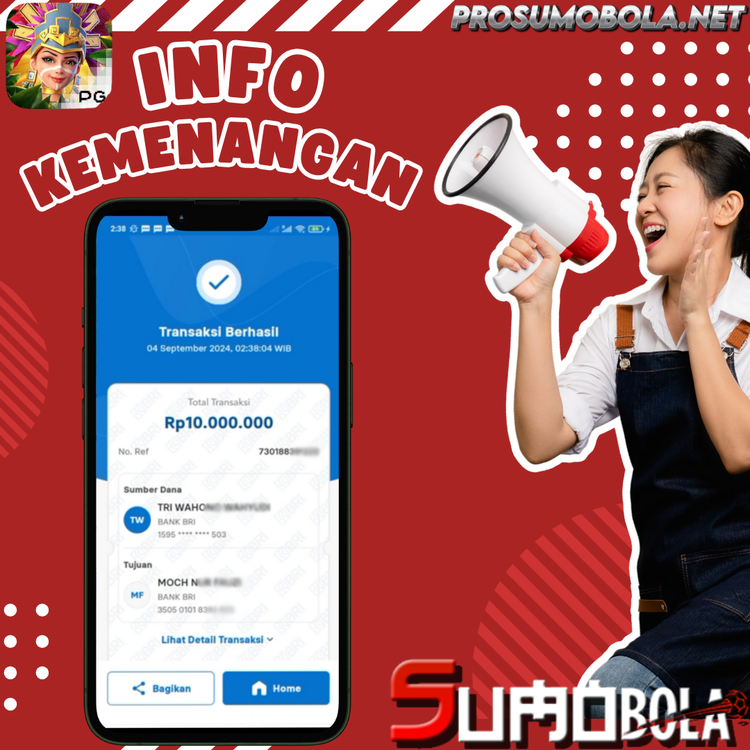 INFO KEMENANGAN SUMO BOLA 03 SEPTEMBER 2024