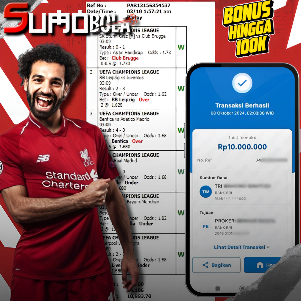 INFO KEMENANGAN SUMO BOLA 03 OCTOBER 2024