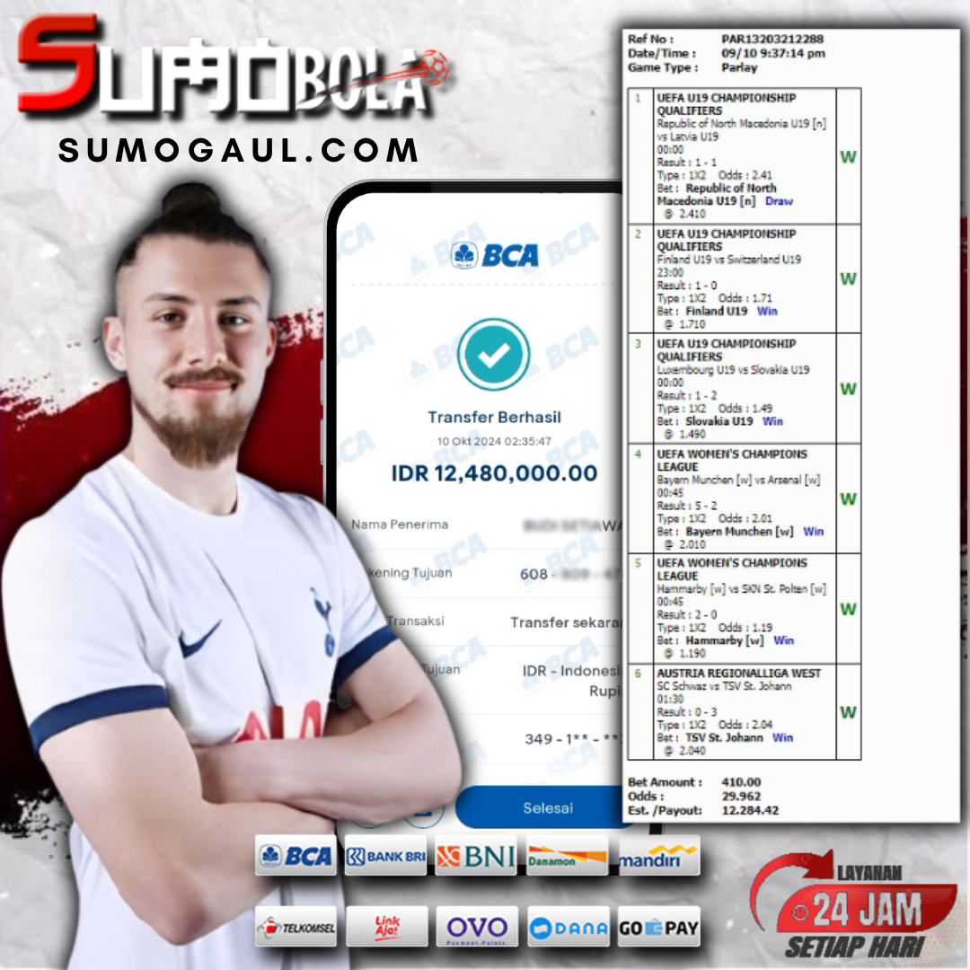 INFO KEMENANGAN SUMO BOLA 10 OCTOBER 2024