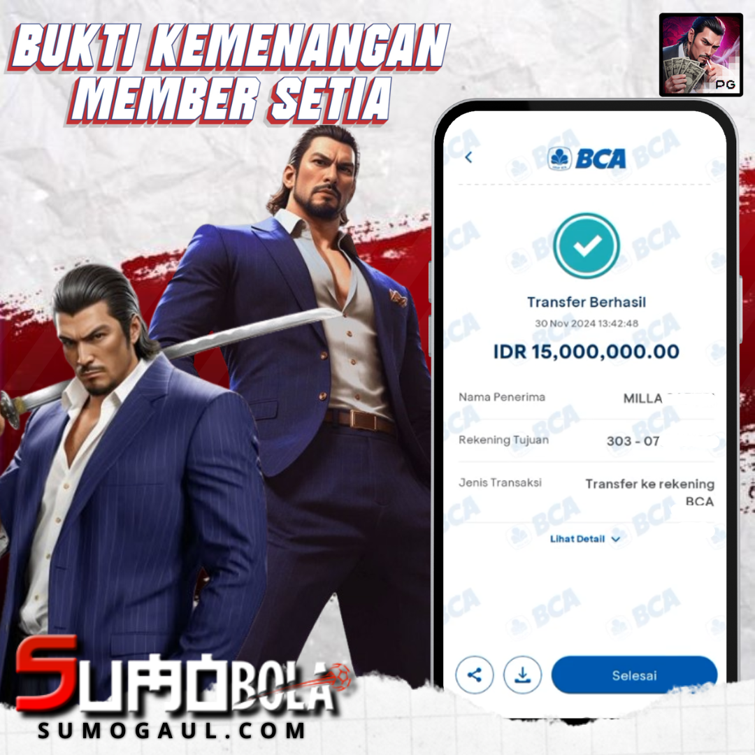 INFO KEMENANGAN SUMO BOLA 30 NOVEMBER 2024