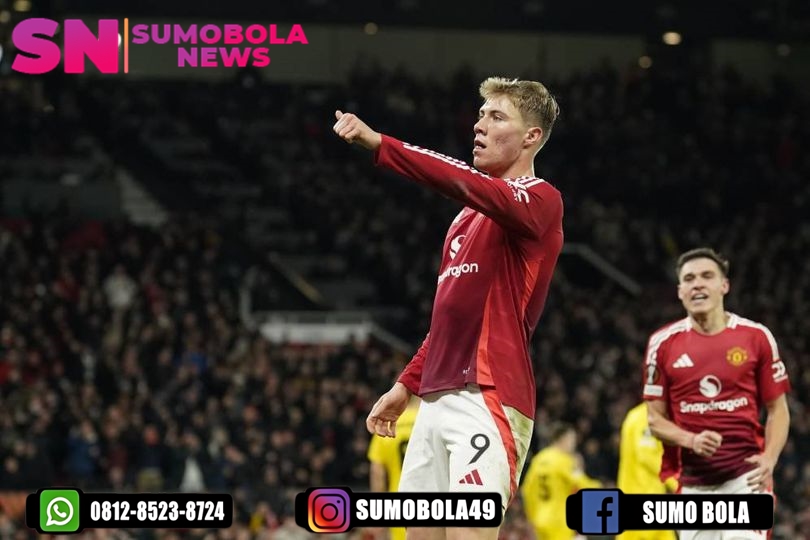 Meski Cetak Dua Gol, Ruben Amorim Belum Puas dengan Rasmus Hojlund