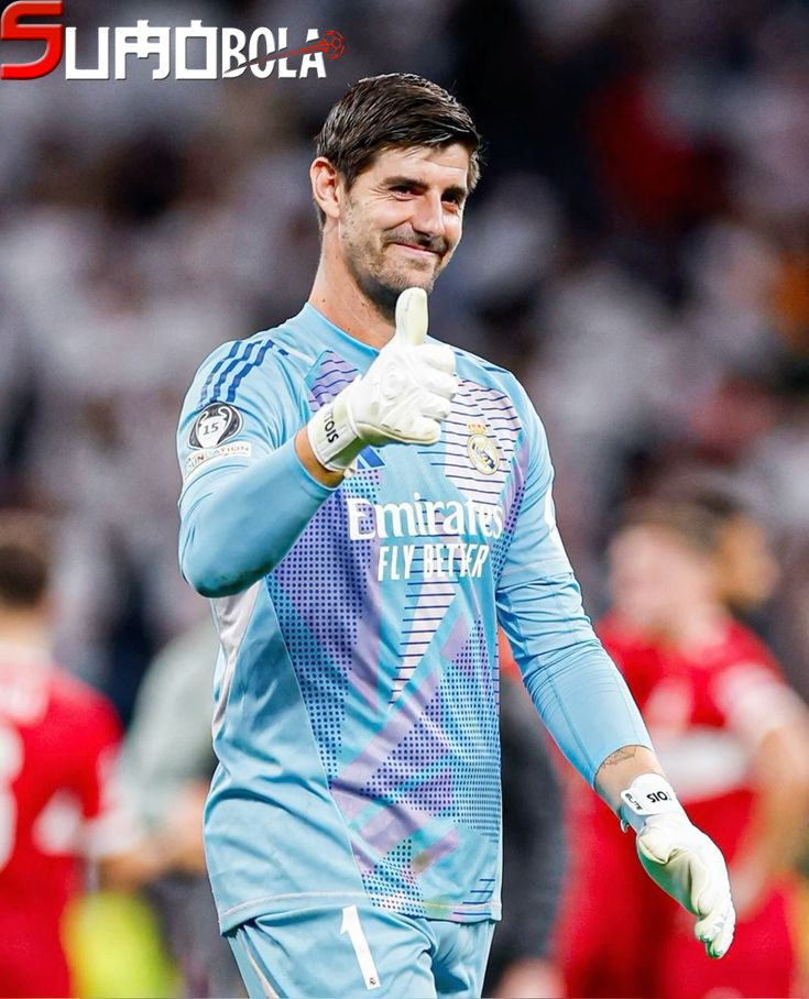 Real Madrid Putuskan untuk Bertahan dengan Thibaut Courtois