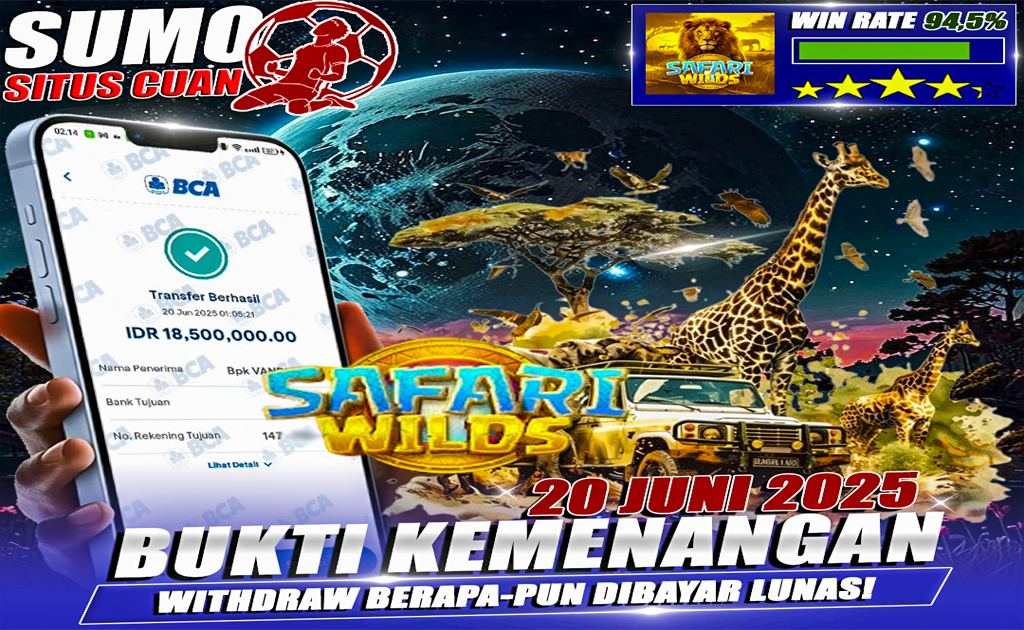 INFO KEMENANGAN SUMO BOLA 20 JUNI 2025