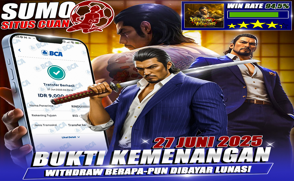 INFO KEMENANGAN SUMO BOLA 27 JUNI 2025
