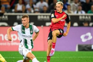 Aksi Florian Wirtz di laga Monchengladbach vs Bayer Leverkusen, Bundesliga 2024/2025 (c) Bayer Leverkusen Official