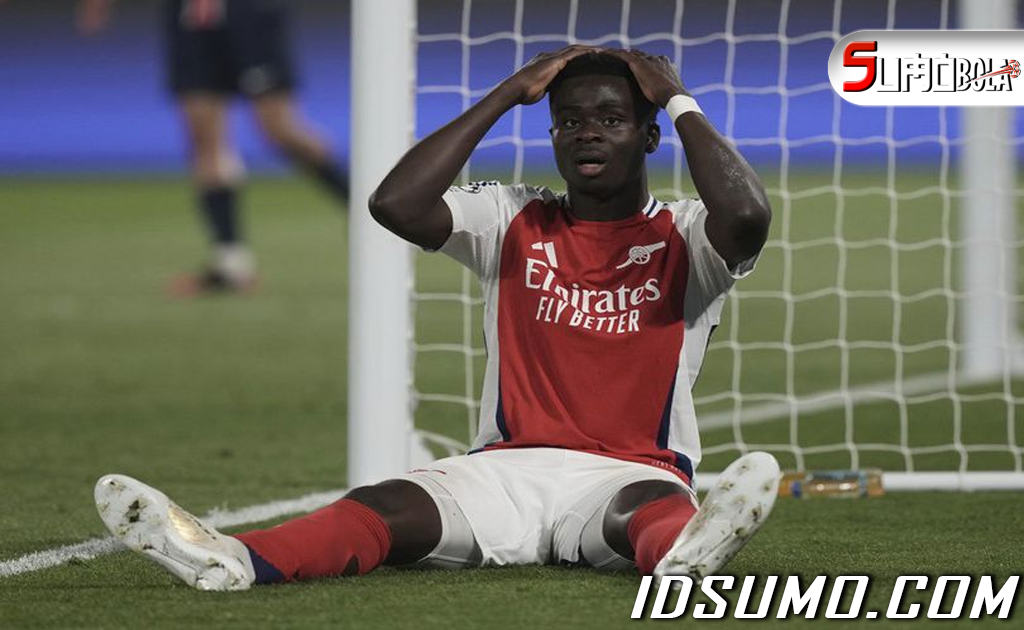 Bukayo Saka Kritik VAR Usai Arsenal Tak Dapat Penalti Lawan Newcastle