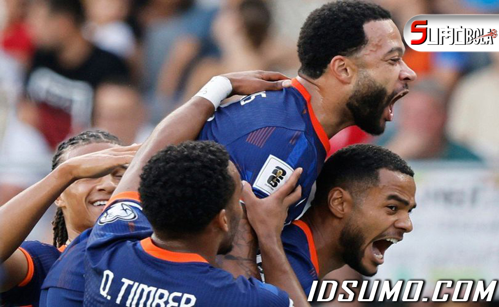 Hasil Lithuania vs Belanda: Memphis Depay Cetak Rekor, ‘Timnas Pusat’ Susah Payah Tundukkan Lithuania