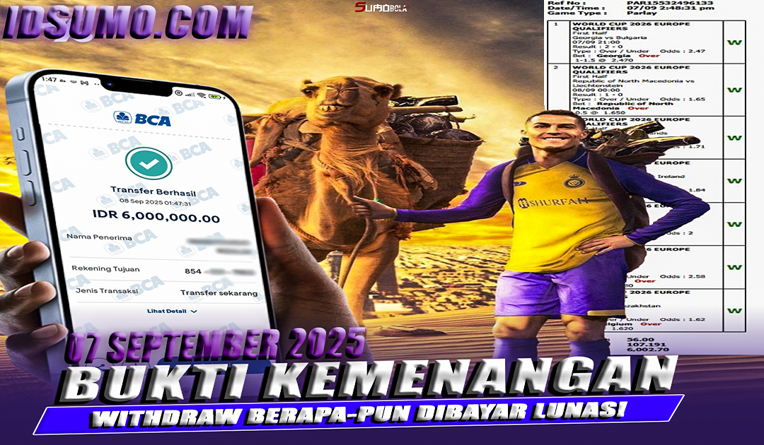 INFO KEMENANGAN SUMO BOLA 08 SEPTEMBER 2025