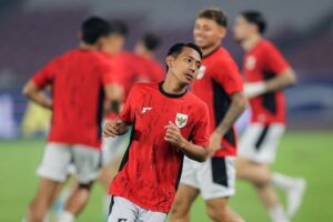 Beckham Putra ketika berlatih bersama Timnas Indonesia (c) Bagaskara Lazuardi