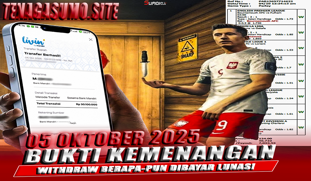 INFO KEMENANGAN SUMO BOLA 05 OKTOBER 2025