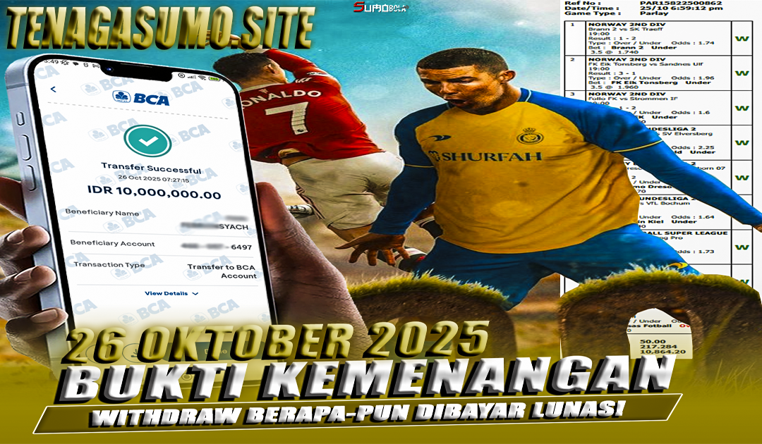 INFO KEMENANGAN SUMO BOLA 26 OKTOBER 2025