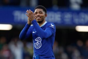 Bek Chelsea Wesley Fofana. (c) AP Photo/David Cliff
