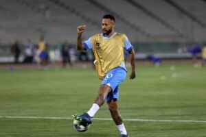 Neymar saat membela Al Hilal pada 2023. (c) AP Photo