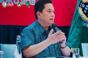Ketua Umum PSSI, Erick Thohir menghadiri RUPS PT GSI 2025 (c) Dok. PSSI