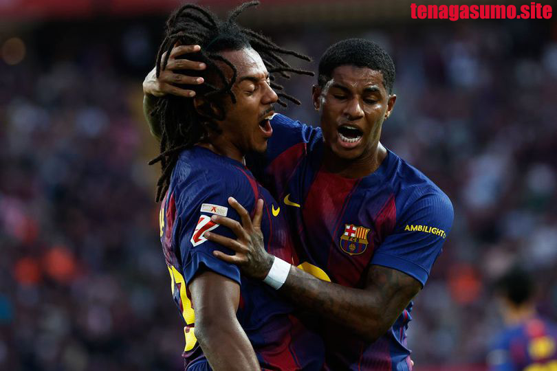 Data yang Mengejutkan Fans MU: Marcus Rashford jadi Pemain dengan Kontribusi Gol dan Assist Terbanyak di Barcelona