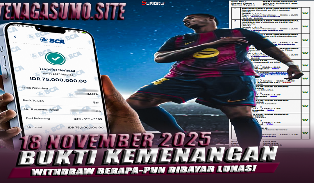 INFO KEMENANGAN SUMO BOLA 18 NOVEMBER 2025