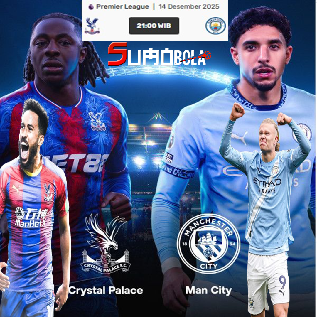 Prediksi Crystal Palace vs Man City 14 Desember 2025