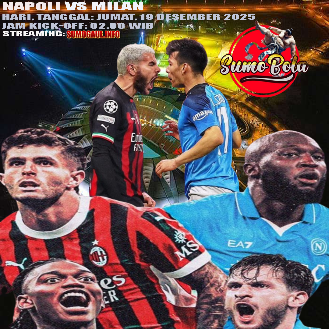 Prediksi Napoli vs Milan 19 Desember 2025