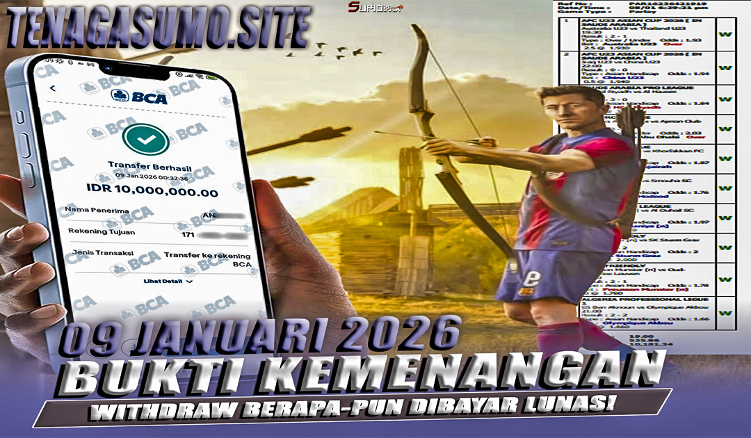 INFO KEMENANGAN SUMO BOLA 09 JANUARI 2026