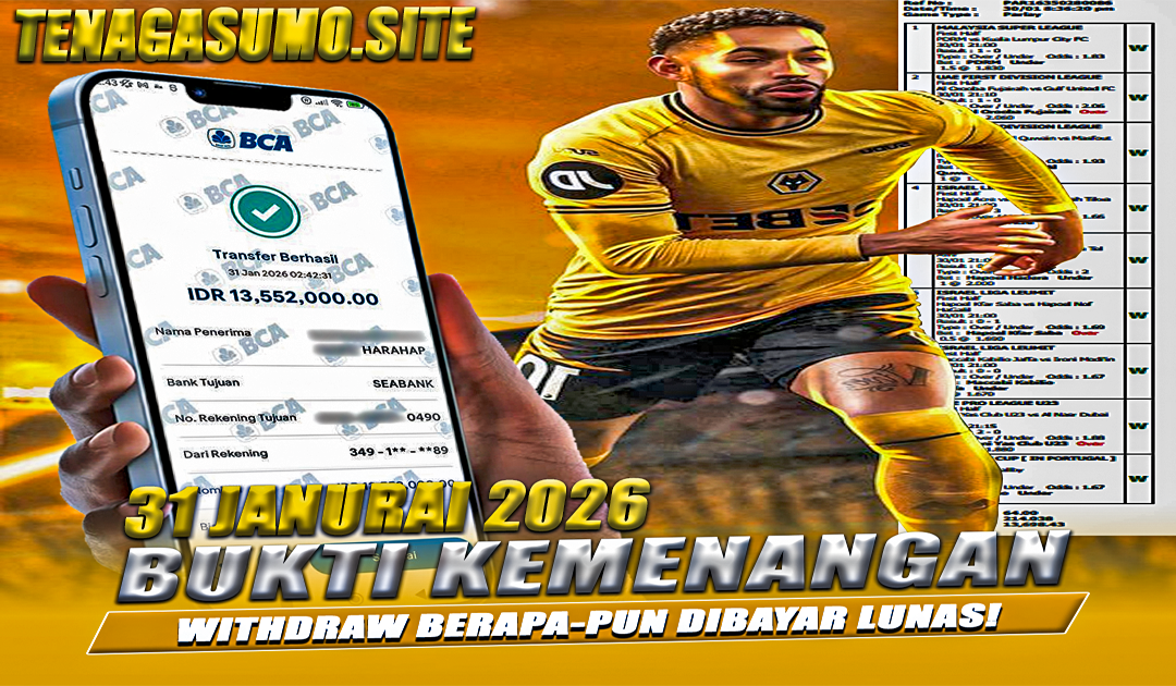 INFO KEMENANGAN SUMO BOLA 31 JANUARI 2026