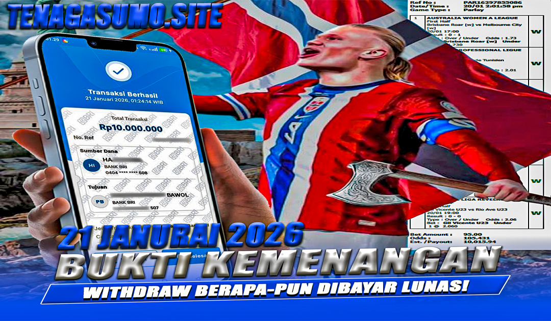 INFO KEMENANGAN SUMO BOLA 21 JANUARI 2026