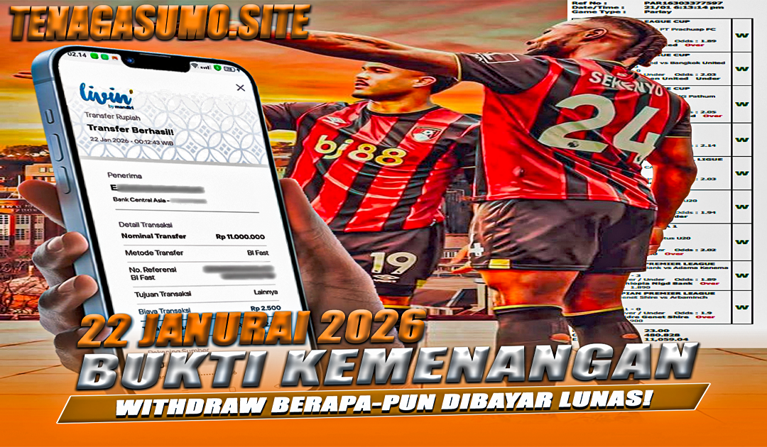 INFO KEMENANGAN SUMO BOLA 22 JANUARI 2026