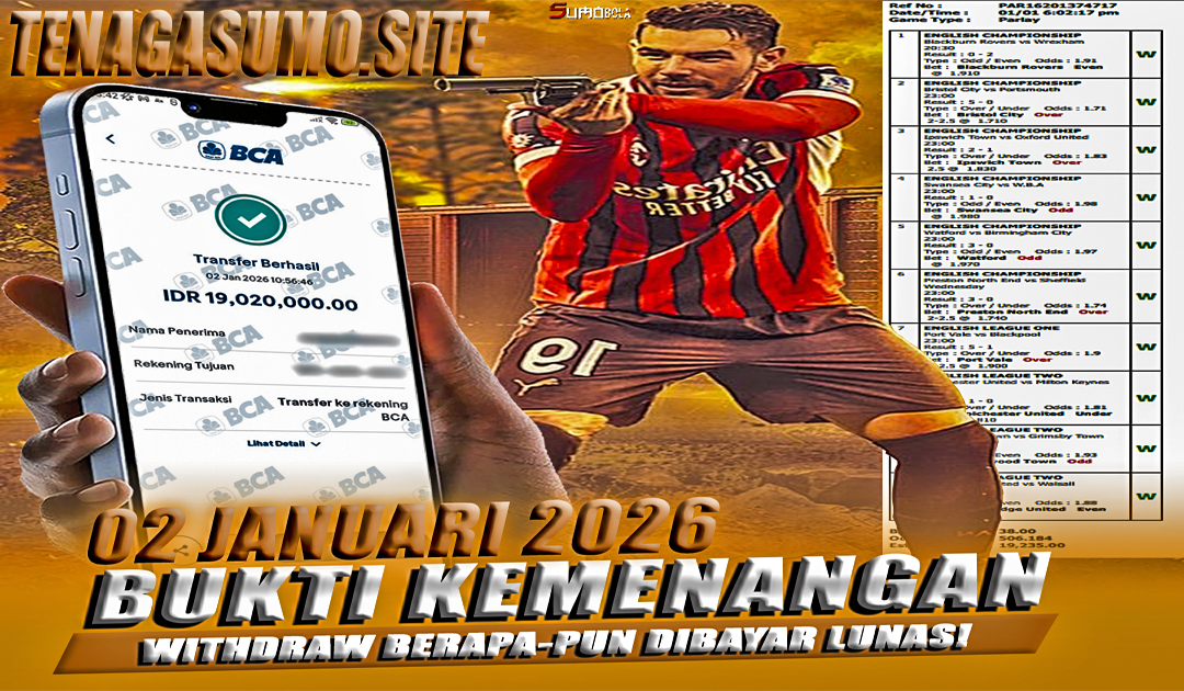 INFO KEMENANGAN SUMO BOLA 02 JANUARI 2026