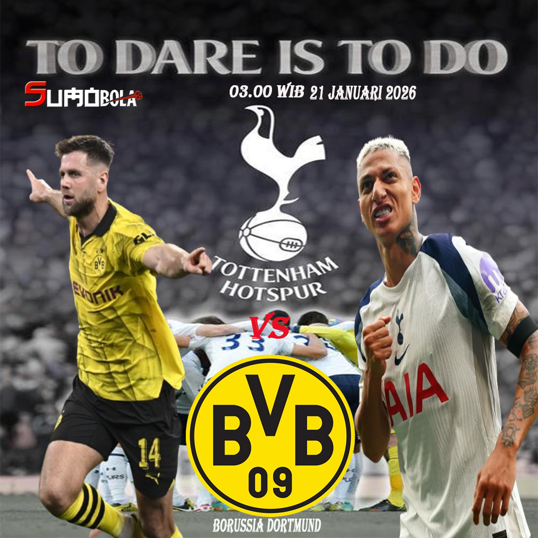 Prediksi Tottenham vs Dortmund 21 Januari 2026