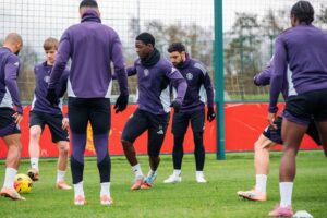 Sesi latihan Manchester United (c) MUFC Official